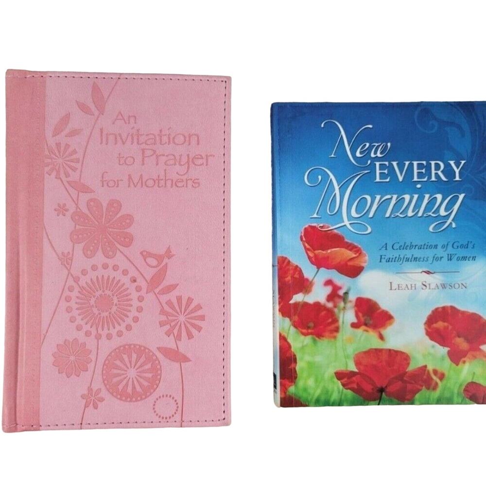 Devotional Books New Every Morning Invitation to Prayer for Mothers Set of Two
